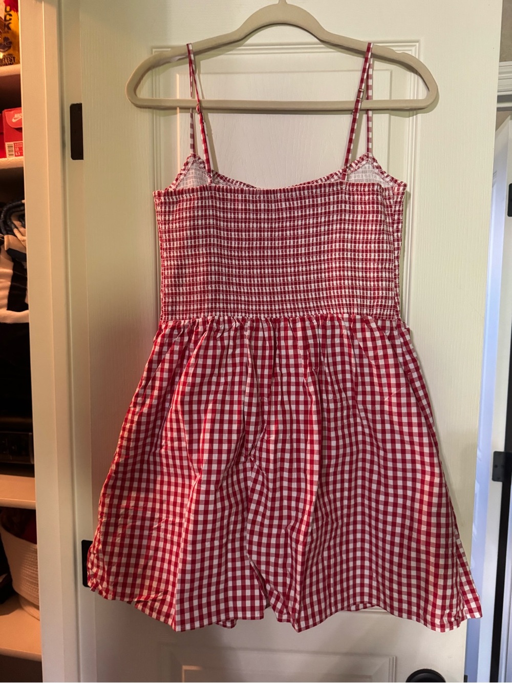 Abercrombie Red Gingham Sundress - Picture 2 of 3